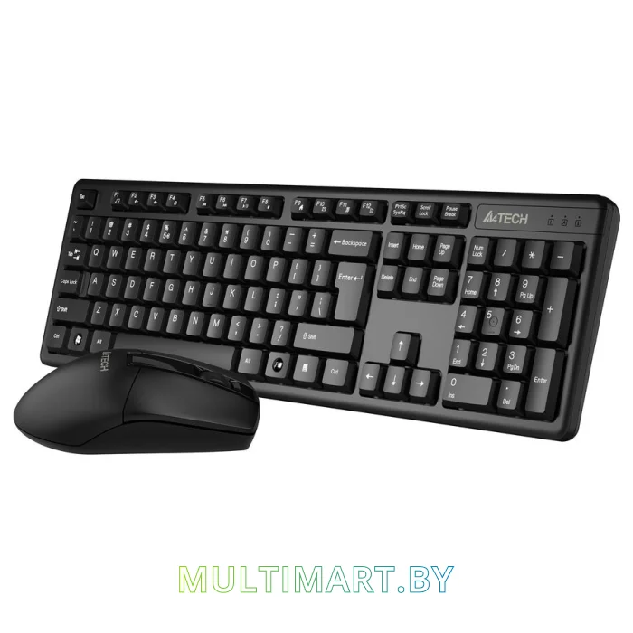 Комплект клавиатура + мышь A4Tech 3330N
